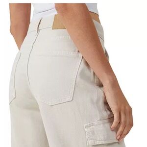 Cotton on wide leg cargo